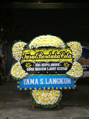Papan Bunga Duka di Sei Suka