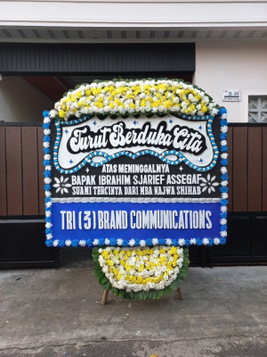 Papan Bunga Duka di Sei Suka